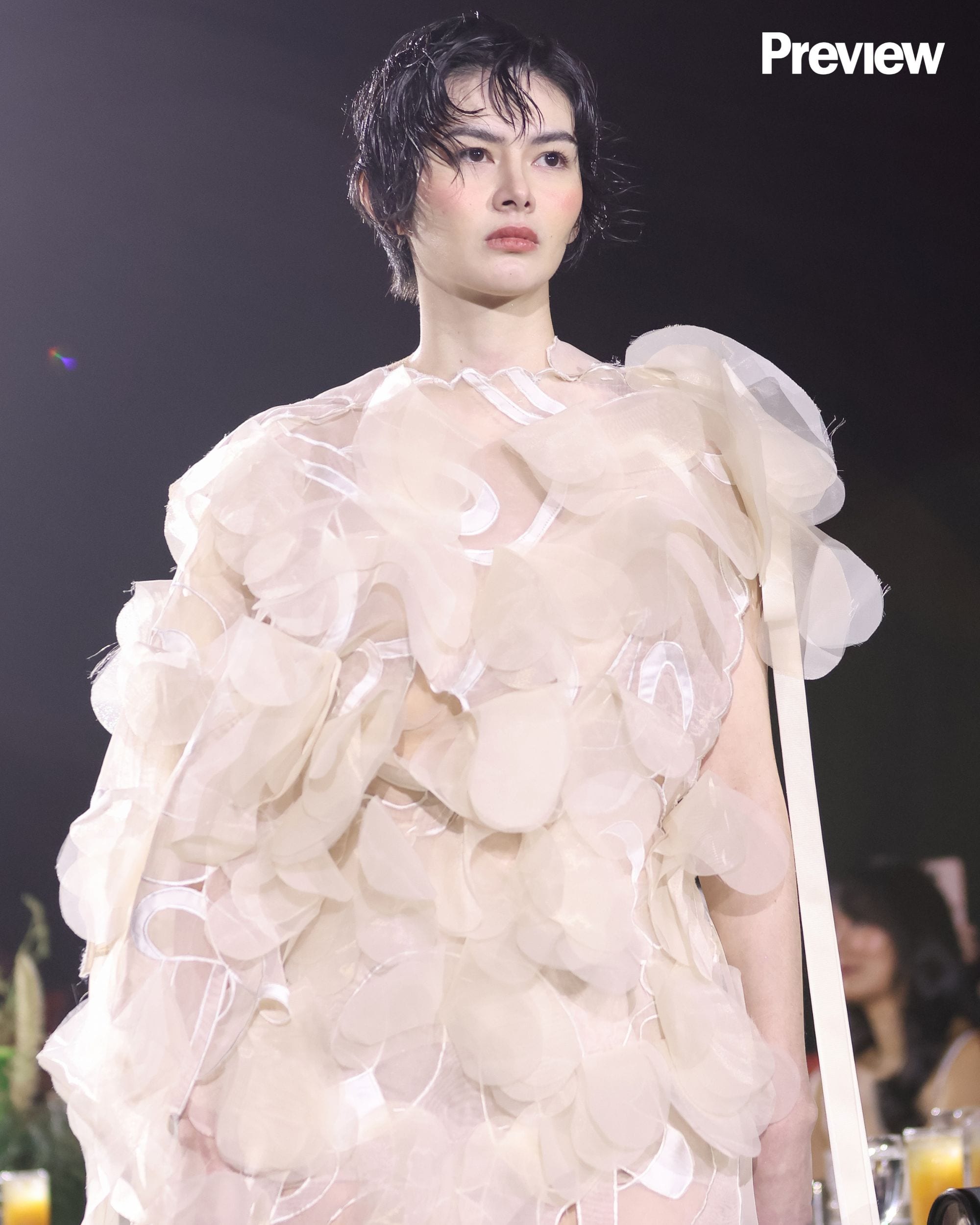 Luisa Jocson in Renz Reyes. PHOTO: MARK ALVAREZ